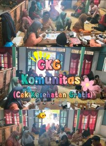 CKG “Cek Kesehatan Gratis” Komunitas