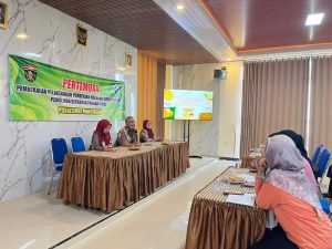 Pertemuan Pembekalan Pelaksanaan Pemberian Makanan Tambahan (PMT) Pemulihan Berbahan Pangan Lokal